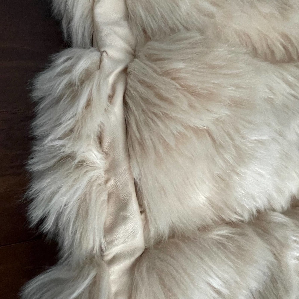 Midi Length Faux Fur Vest - Picture 5 of 7